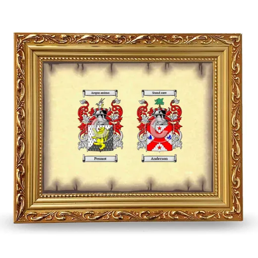 Anniversary Framed - Gold