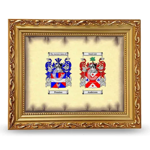 Anniversary Framed - Gold