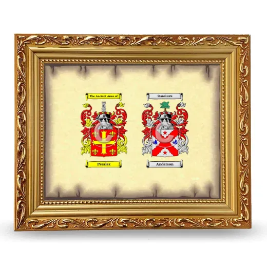 Anniversary Framed - Gold