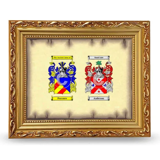 Anniversary Framed - Gold