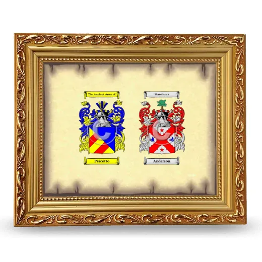Anniversary Framed - Gold