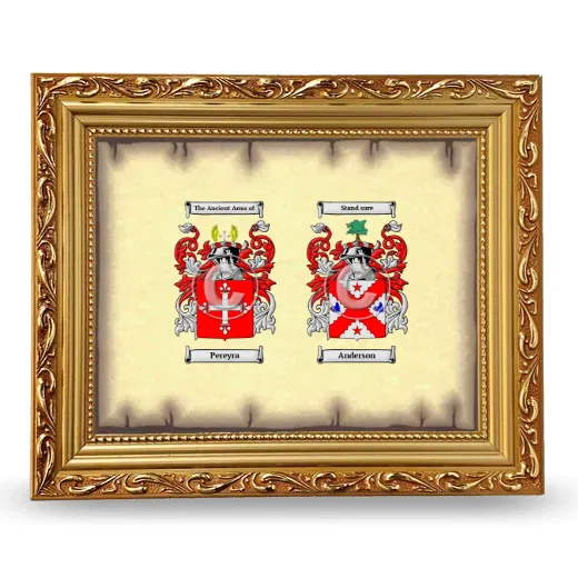 Anniversary Framed - Gold