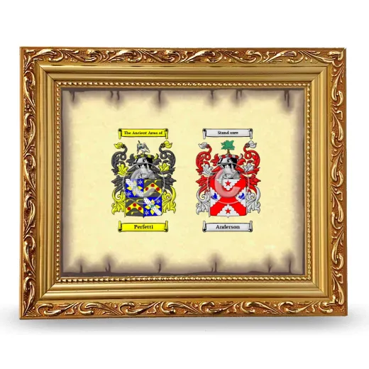 Anniversary Framed - Gold