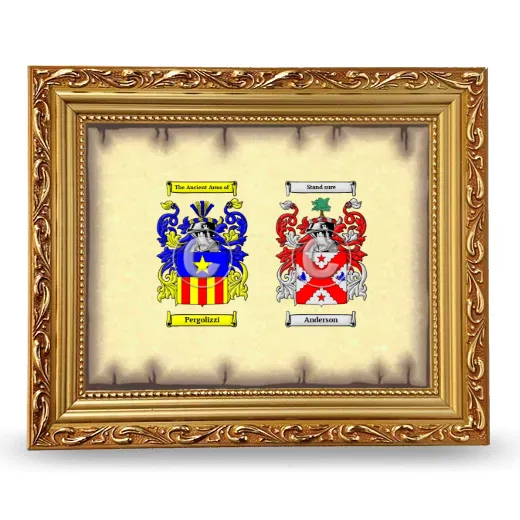 Anniversary Framed - Gold