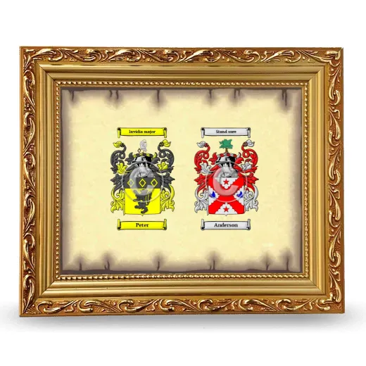 Anniversary Framed - Gold