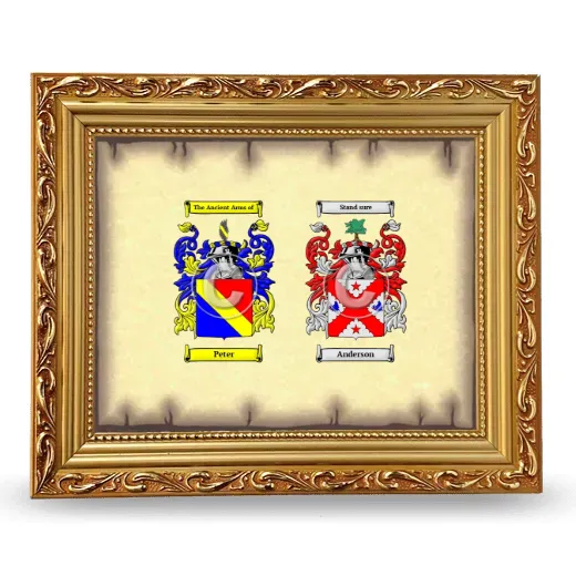 Anniversary Framed - Gold