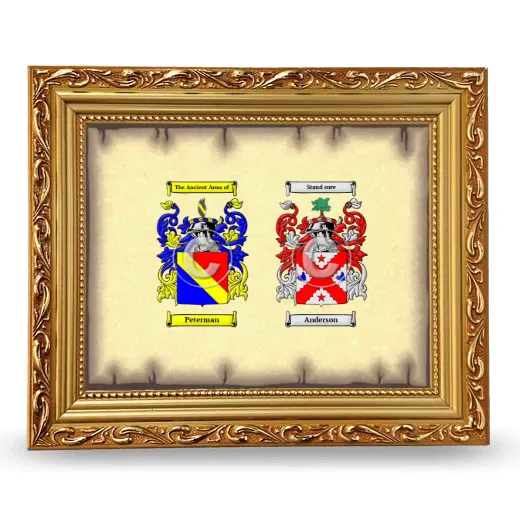 Anniversary Framed - Gold