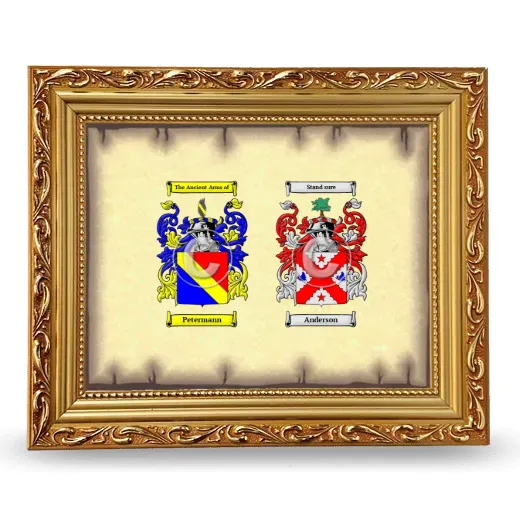 Anniversary Framed - Gold