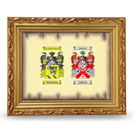 Anniversary Framed - Gold