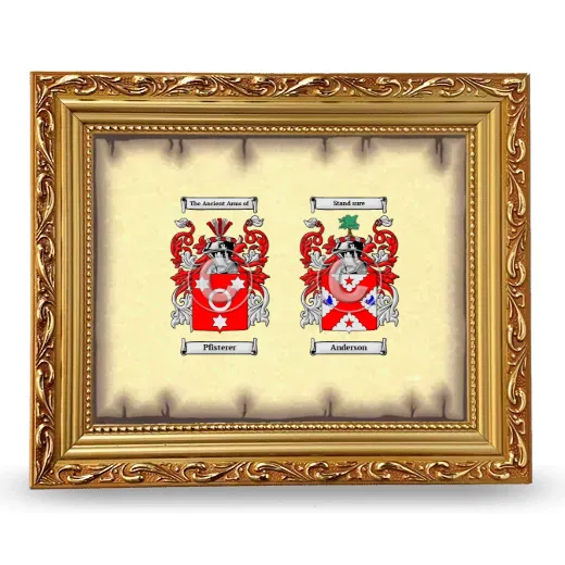 Anniversary Framed - Gold