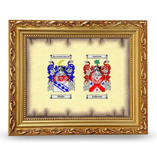 Anniversary Framed - Gold