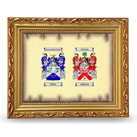 Anniversary Framed - Gold