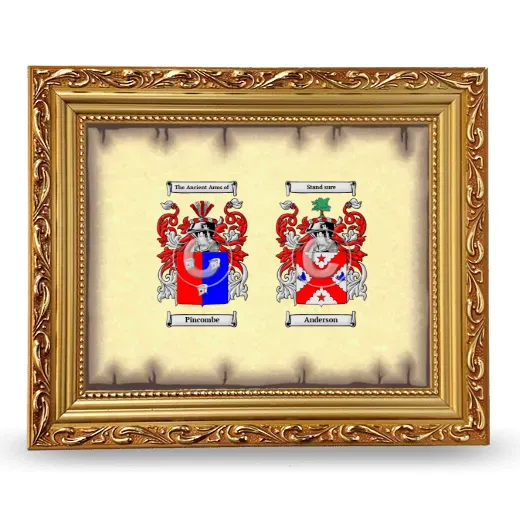 Anniversary Framed - Gold