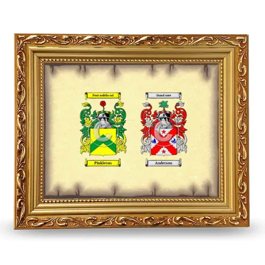 Anniversary Framed - Gold