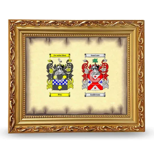 Anniversary Framed - Gold