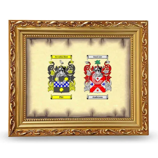 Anniversary Framed - Gold