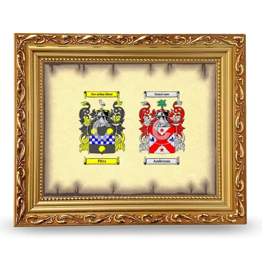 Anniversary Framed - Gold