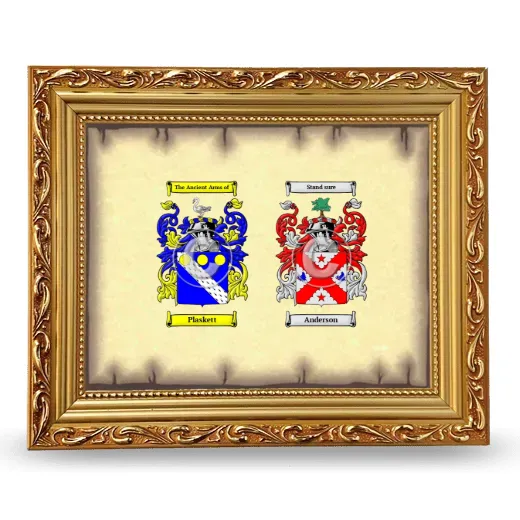 Anniversary Framed - Gold