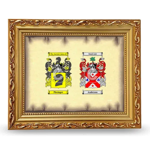 Anniversary Framed - Gold