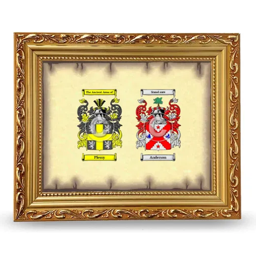 Anniversary Framed - Gold