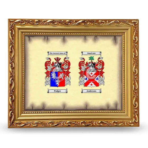 Anniversary Framed - Gold