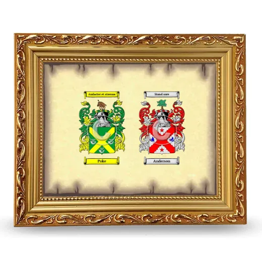 Anniversary Framed - Gold