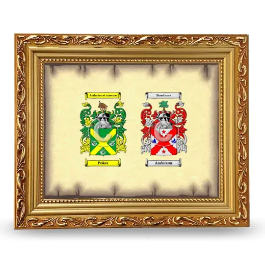 Anniversary Framed - Gold