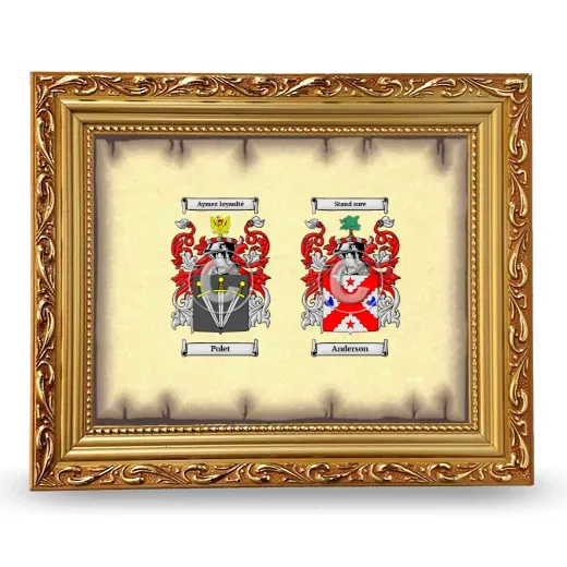 Anniversary Framed - Gold