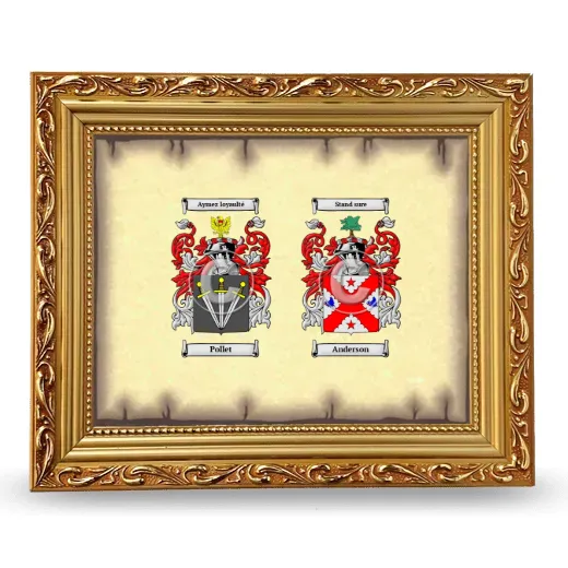 Anniversary Framed - Gold