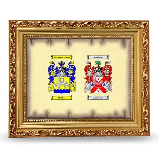 Anniversary Framed - Gold