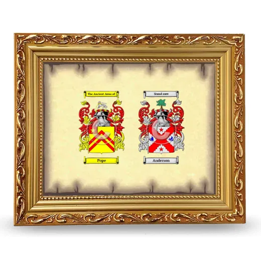 Anniversary Framed - Gold