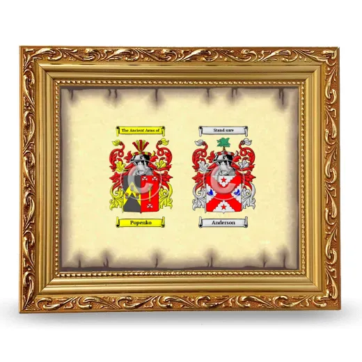 Anniversary Framed - Gold