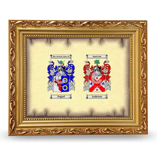 Anniversary Framed - Gold