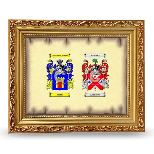 Anniversary Framed - Gold