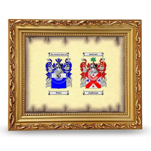 Anniversary Framed - Gold