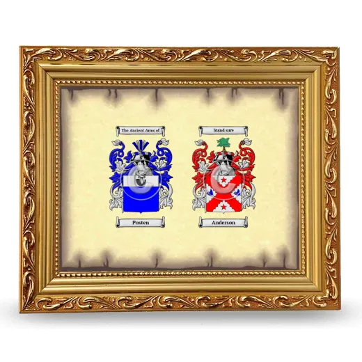 Anniversary Framed - Gold