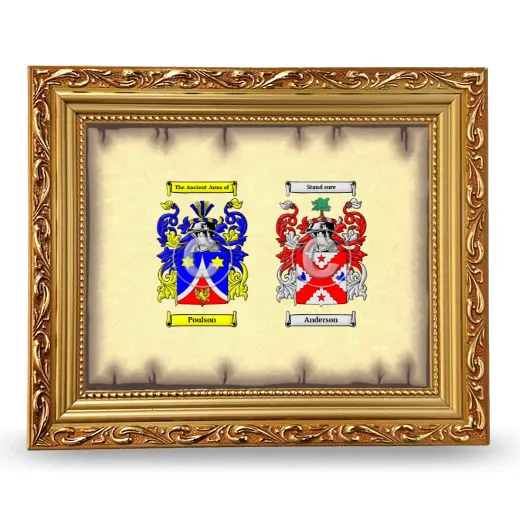 Anniversary Framed - Gold