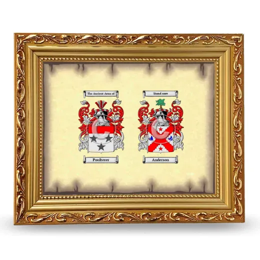 Anniversary Framed - Gold