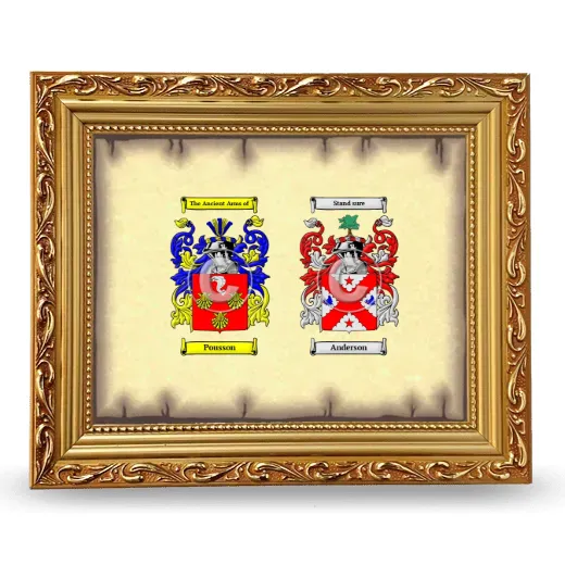 Anniversary Framed - Gold