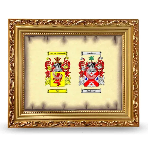 Anniversary Framed - Gold