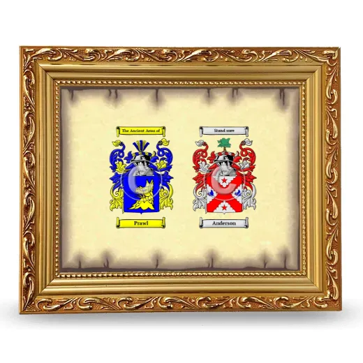 Anniversary Framed - Gold