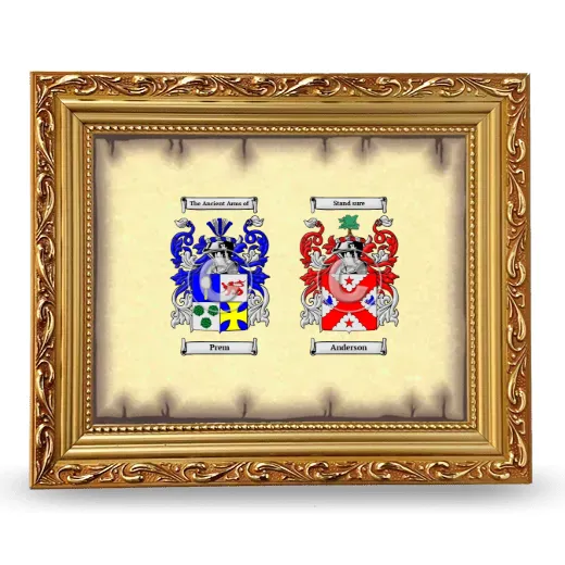 Anniversary Framed - Gold