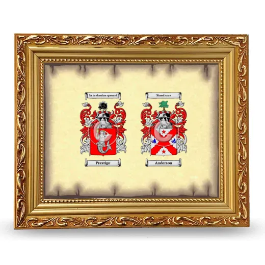 Anniversary Framed - Gold