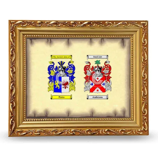 Anniversary Framed - Gold