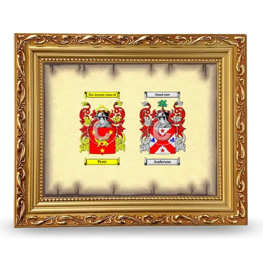 Anniversary Framed - Gold