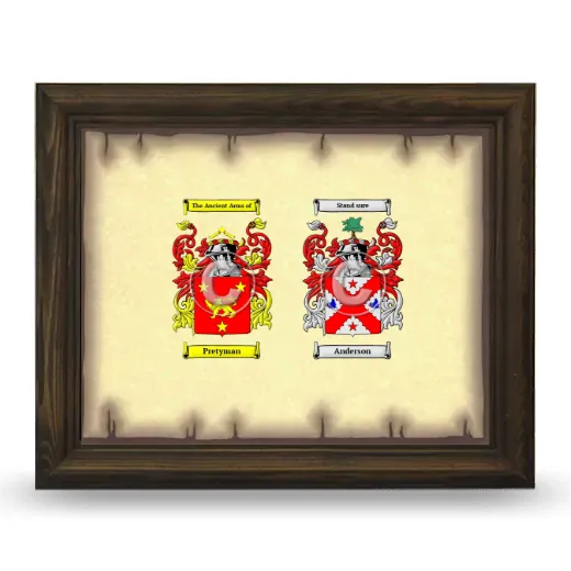 Anniversary Framed - Brown