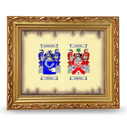 Anniversary Framed - Gold