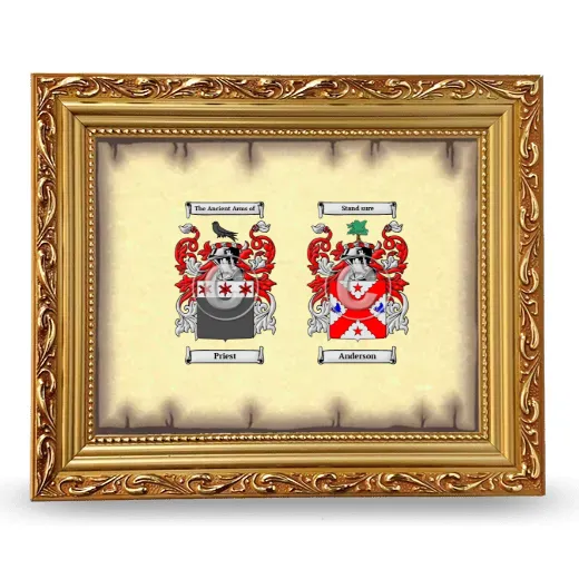 Anniversary Framed - Gold