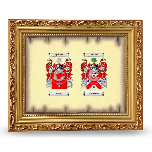 Anniversary Framed - Gold