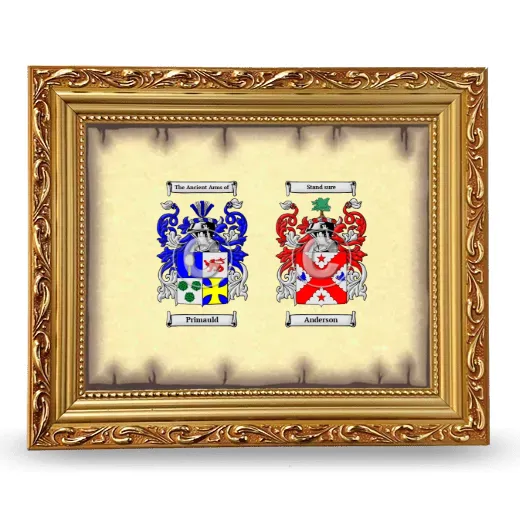 Anniversary Framed - Gold